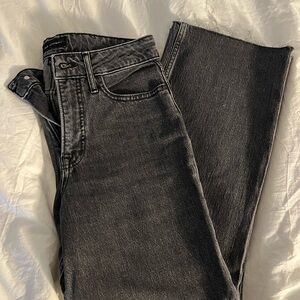 NWOT Free Assembly Black Denim Jeans, sz 2 short